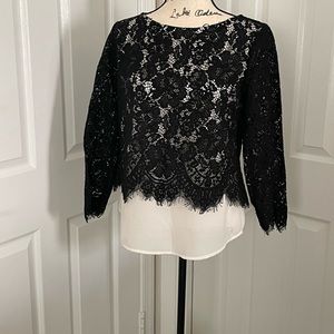 Beautiful lacy blouse.